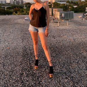 Black Satin Blouse #Satin